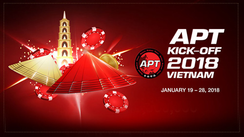 Three billion guaranteed main event prize pool at APT Kickoff Vietnam 2018