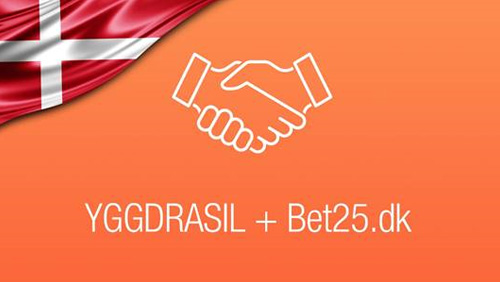 Yggdrasil signs bet25.dk Denmark deal