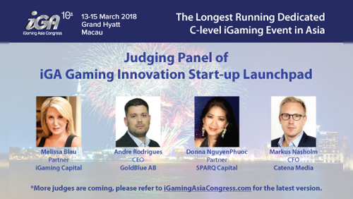 The first gaming innovation launchpad in Asia hosted by the 10th Annual iGaming Asia Congress (iGA)