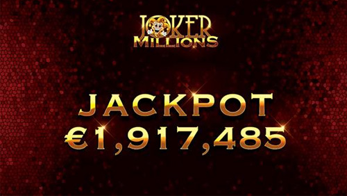 LeoVegas player lands €1.9M jackpot on Yggdrasil’s Joker Millions