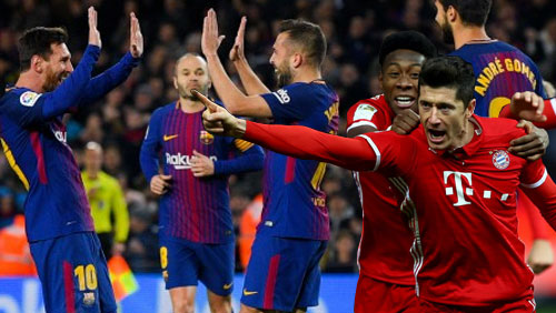 Champions League Review: Brilliant Barcelona and Bayern Munich go through