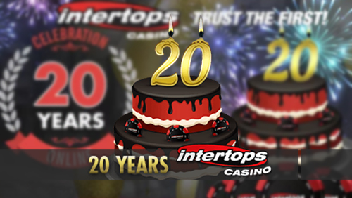 Intertops Casino celebrates 20th birthday