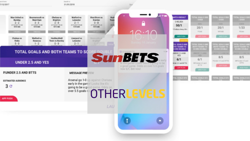 Sun Bets sharpens in-play messaging delivery with OtherLevels partnership