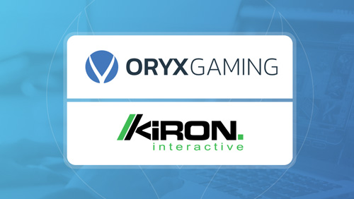 ORYX Gaming agrees new virtual content deal with Kiron Interactive