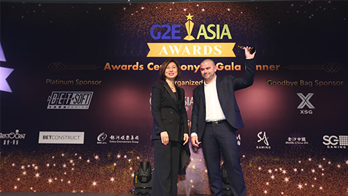 UltraPlay wins best b2b digital product solution at G2E Asia Awards