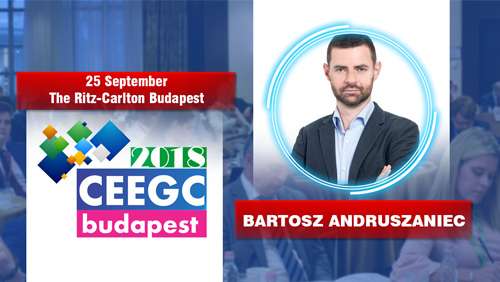 CEEGC2018 Budapest announces Bartosz Andruszaniec (RM Legal Kancelaria RadcówPrawnych)