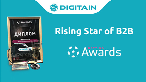 Digitain Gains Rising Star of B2B Award at Russian Gaming Week (RGW)