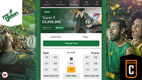 Mr Green launch Colossus sports jackpots with exclusive offering