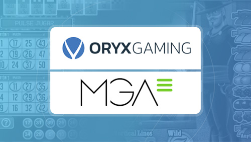 ORYX Gaming adds Grupo MGA content to its platform