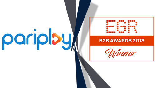 Pariplay Wins 'Mobile Gaming Software' at EGR B2B Awards