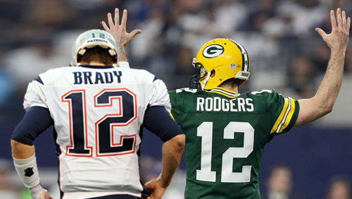 2018 NFL MVP Odds: Usual Suspects Rodgers, Brady Lead List