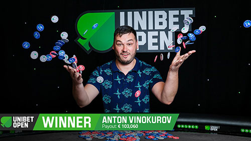 Anton Vinokurov takes down Unibet Open Main Event