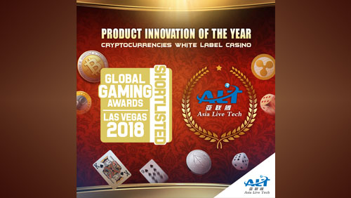 ASIA LIVE TECH SHORTLISTED in the Global Gaming Awards 2018