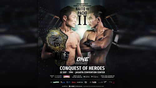 INITIAL BOUTS ANNOUNCED FOR ONE: CONQUEST OF HEROES