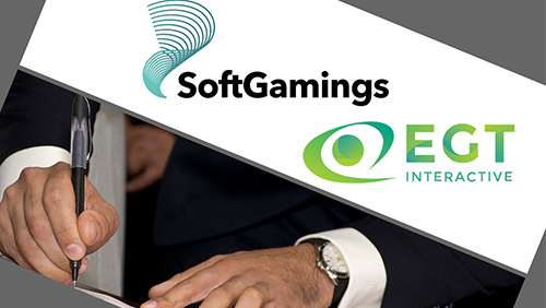 New deal agreed between SoftGamings and EGT Interactive