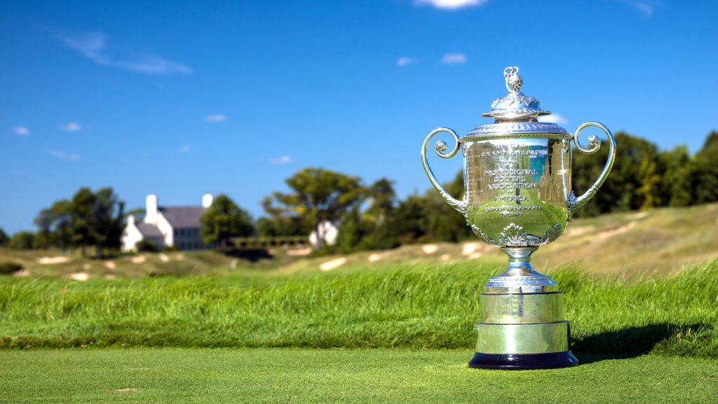 PGA Championship odds Johnson betting favorite CalvinAyre