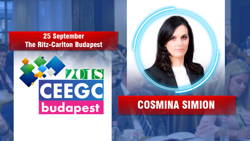 Romanian gambling industry update with Cosmina Simion (NNDKP) at CEEGC Budapest 2018
