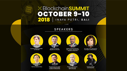 Leaders in tech, government and business are gathering in Bali for XBlockchain summit