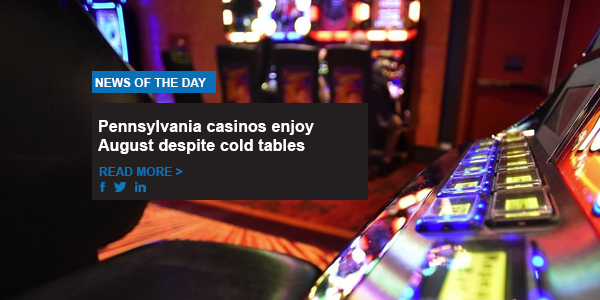 Pennsylvania casinos enjoy August despite cold tables