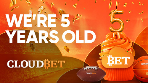 Cloudbet celebrates 5 years as bitcoin gambling pioneer