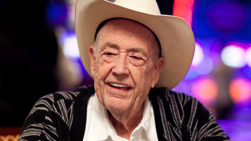 Doyle Brunson still alive and kickin' in Bobby's Room