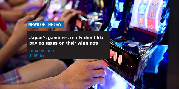 Japan’s gamblers really don’t like paying taxes on their winnings
