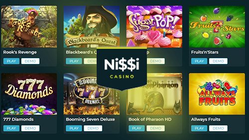 Nissi Online Casino Adds Endorphina Casino Games