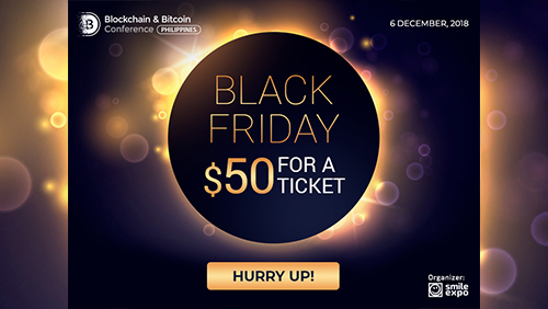 On Black Friday only: tickets to Blockchain & Bitcoin Conference Philippines for $50