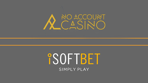 iSoftBet agrees NoAccountCasino content partnership