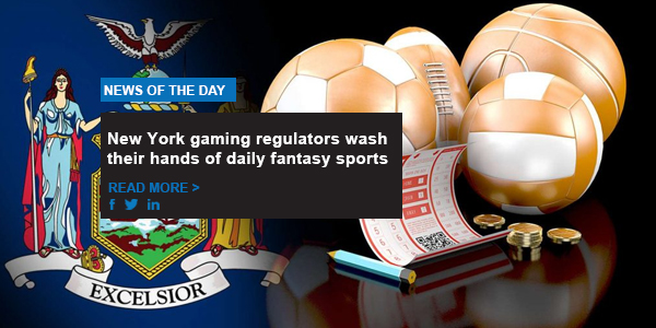 New York gaming regulators wash their hands of daily fantasy sports