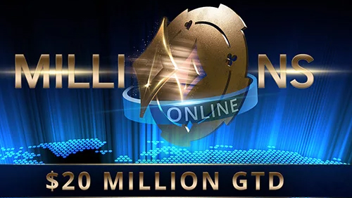 Online MILLIONS Day 1A makes up $7.8m of the $20m; Gruissem leads
