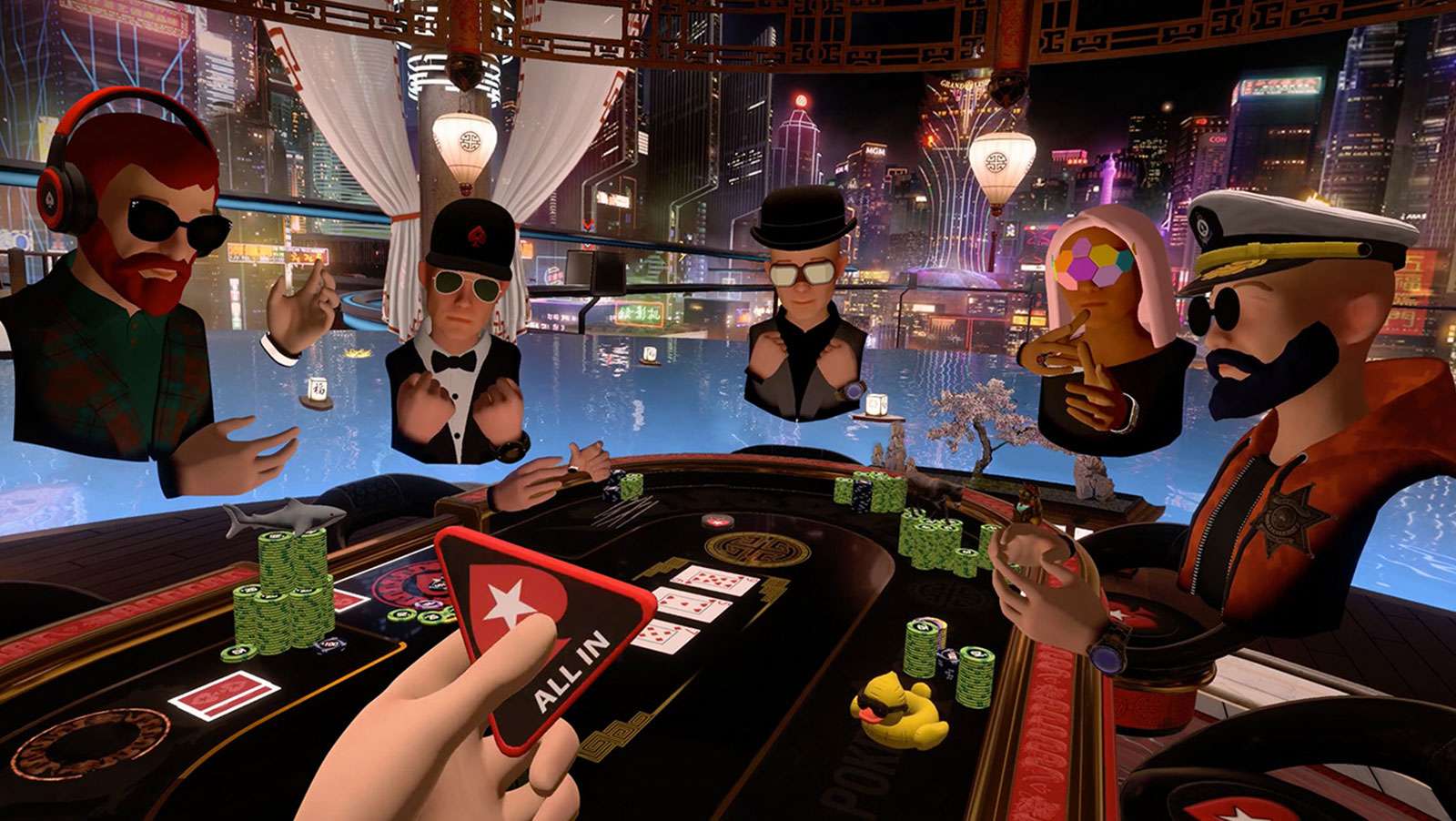 PokerStars VR launches globally with Oculus Rift and HTC Vive