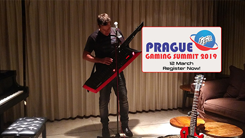 Suprise Musical Performance of Tal Ron at Prague Gaming Summit 3, Book now!