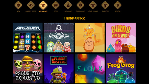 Thunderkick online slots now available at Cleopatra Online Casino