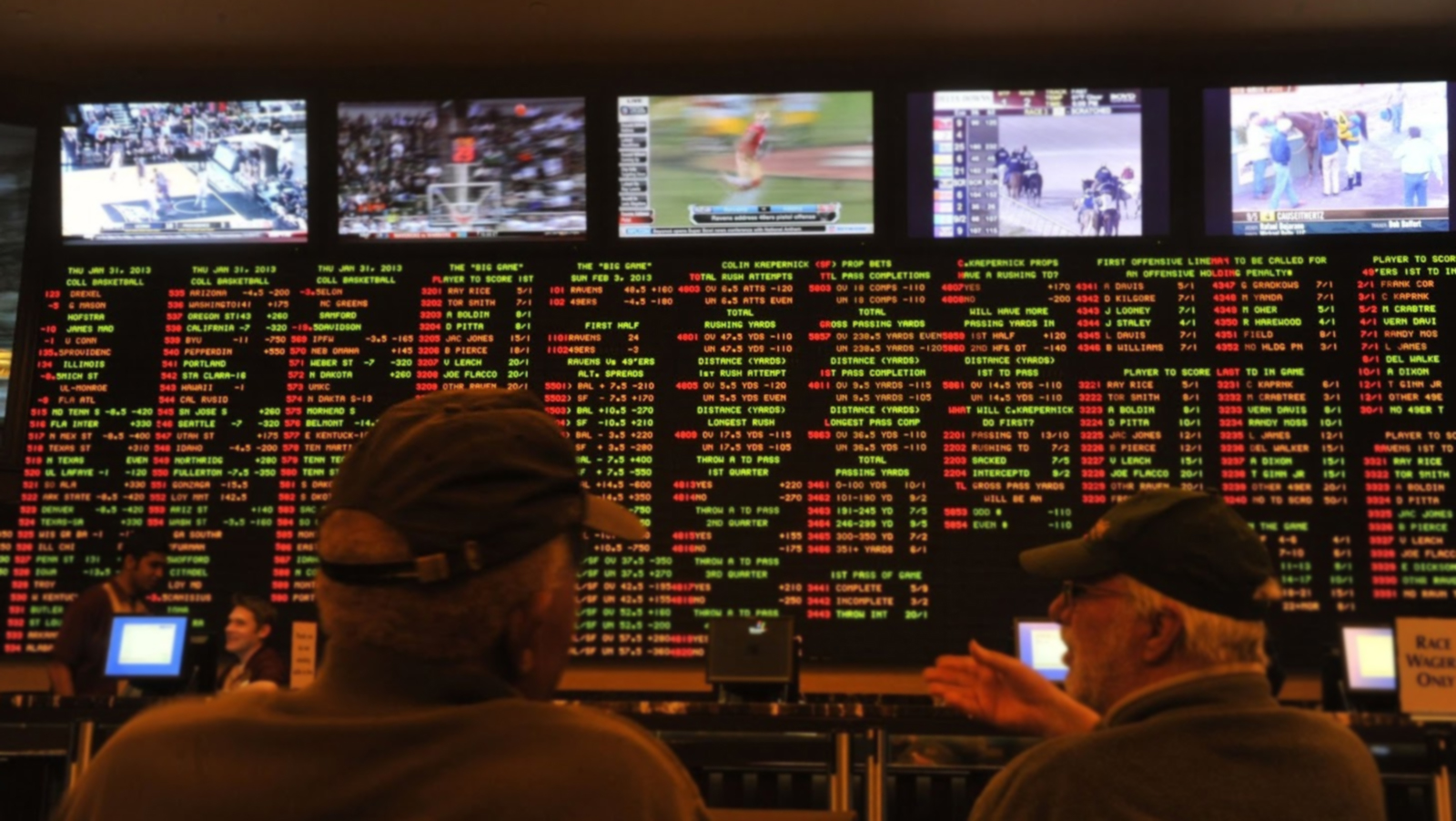 las vegas betting odds