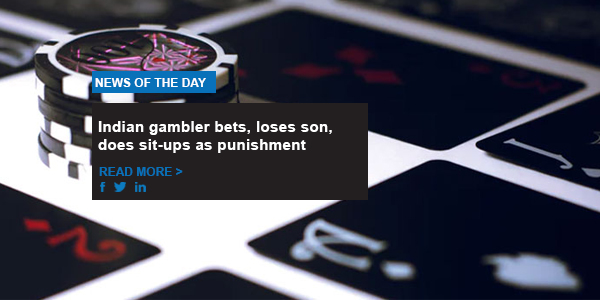 Indian gambler bets, loses son, does sit-ups as punishment