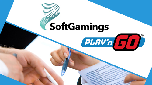 Play’n GO signs up Softgamings to offer its full portfolio of games