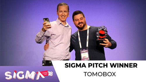 Tomobox announced the winner of prestigious SiGMA 18 Startup Pitch Competition