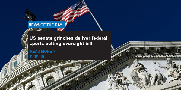 US senate grinches deliver federal sports betting oversight bill