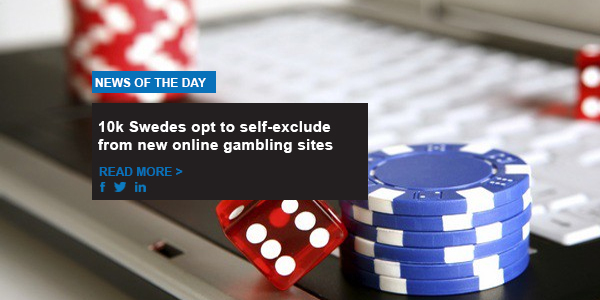 10k Swedes opt to self-exclude from new online gambling sites