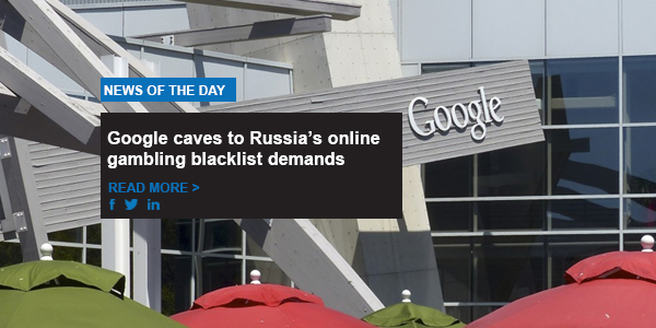 Google caves to Russia’s online gambling blacklist demands