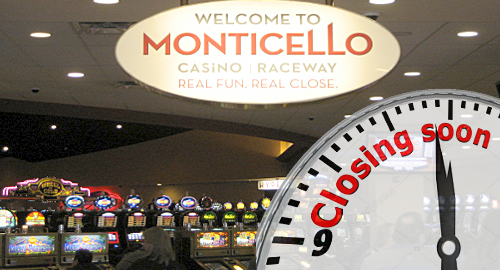 resorts world casino monticello closing date