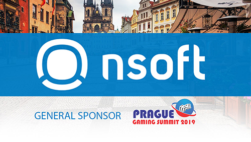 NSoft announced as general sponsor at Prague Gaming Summit 3