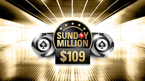 PokerStars reduces Sunday Million buy-in to $109; tonkaaaa chop