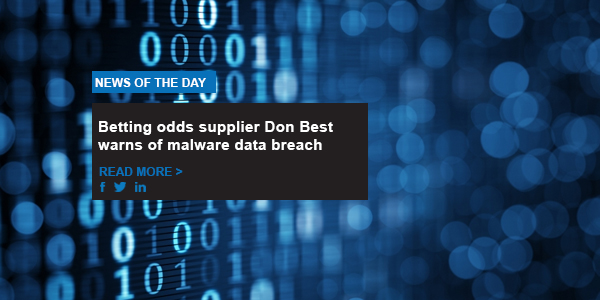Betting odds supplier Don Best warns of malware data breach