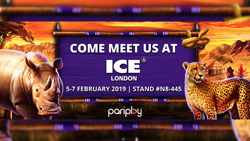 Pariplay to Unveil New Rumble Rhino Slot as Part of ICE London Attendance