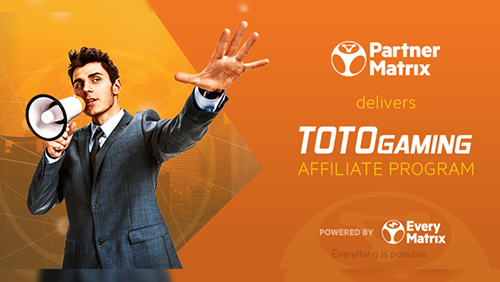 PartnerMatrix powers TotoGaming Affiliate Program