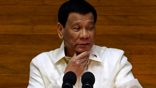 Philippines president discourages illegal Chinese workers' deporting