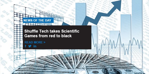 Shuffle Tech takes Scientific Games from red to black