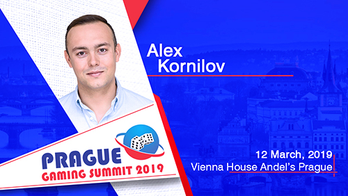 Use of Big Data with the help of AI in online and landbased sports betting solutions with Alex Kornilov (BETEGY) at Prague Gaming Summit 3